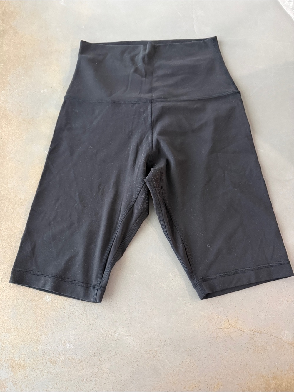 lululemon athletica Black High-Rise Bike Shortsters
